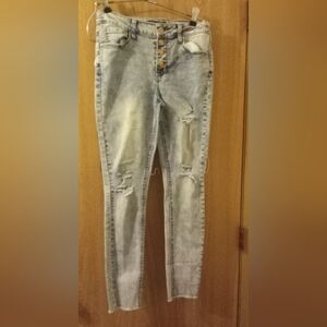 Lot Of 5 Girls Jeans Back To School Bundle Size 12